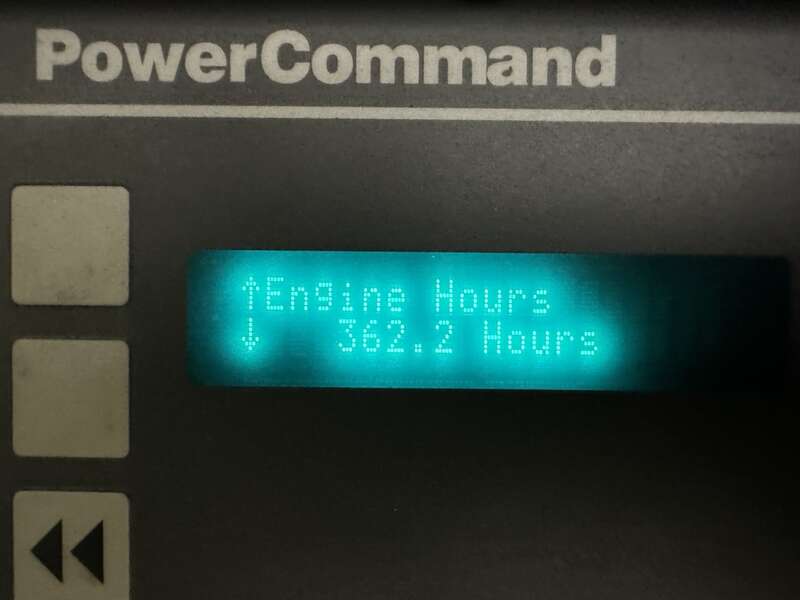 Used Cummins DFEH QSX15-G9 NR2 Diesel Generator 362 Hrs EPA Tier 2