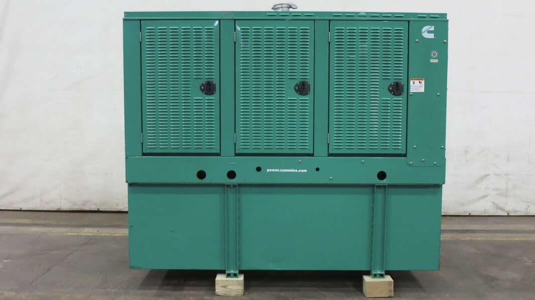Cummins DSHAD QSL9-G2 NR3 Diesel Generator EPA Tier 3, 25 hours