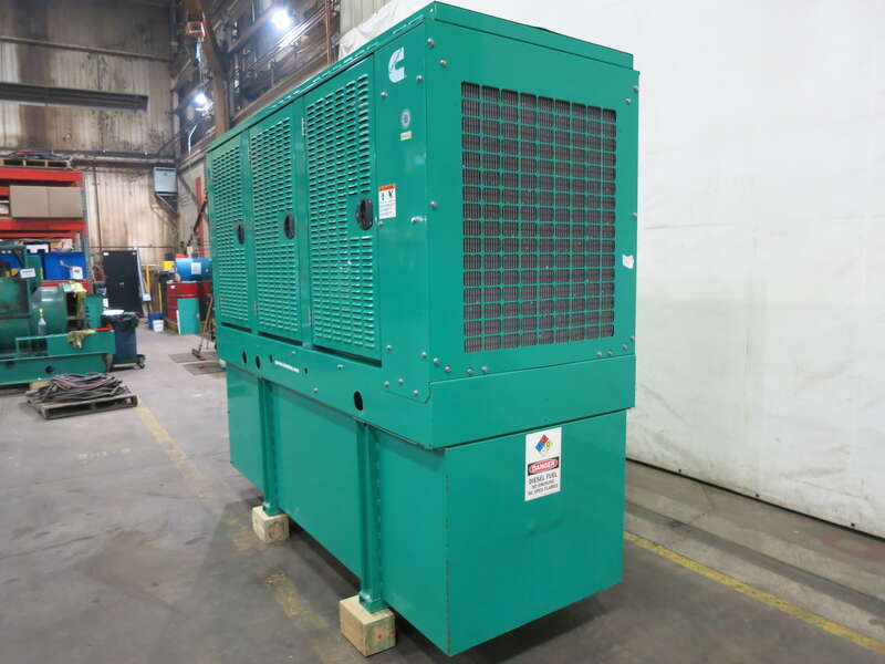Cummins DSHAD QSL9-G2 NR3 Diesel Generator EPA Tier 3, 25 hours