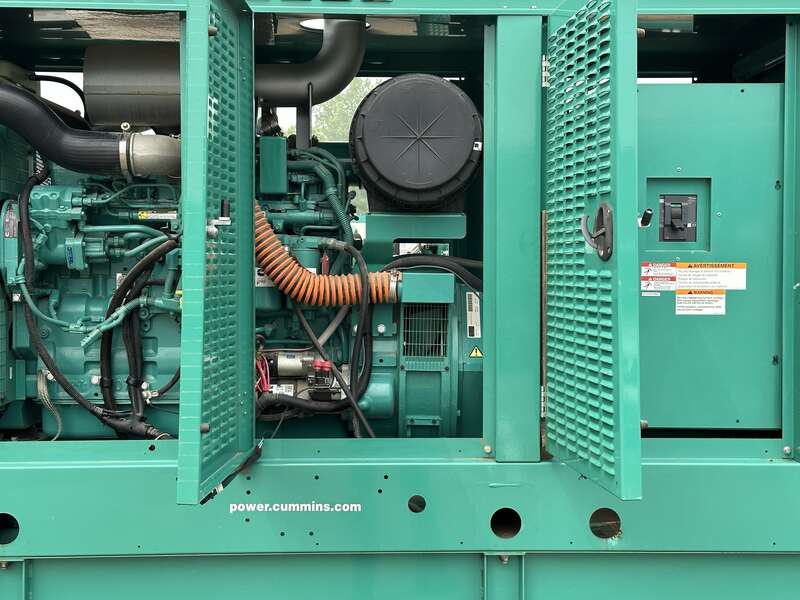 Cummins DSHAD QSL9-G2 NR3 Diesel Generator EPA Tier 3, 25 hours
