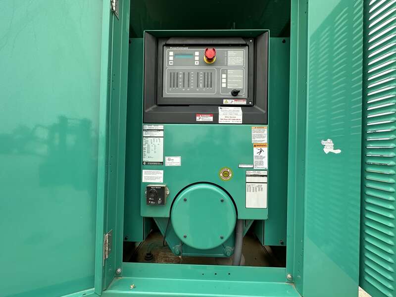 Cummins DSHAD QSL9-G2 NR3 Diesel Generator EPA Tier 3, 25 hours