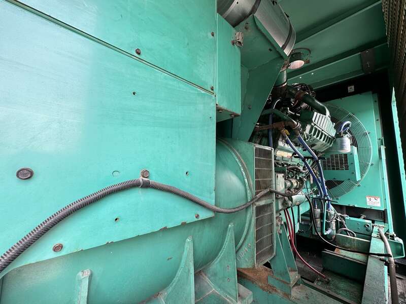 Used Cummins DFGB VTA28-G5 Diesel Generator, 890 Hrs