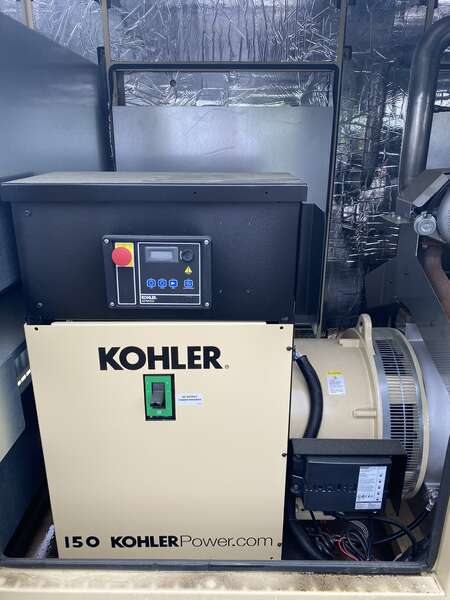 New Kohler KG150 Natural Gas / Propane Generator, 0 Hrs, EPA Certified