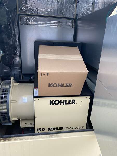 New Kohler KG150 Natural Gas / Propane Generator, 0 Hrs, EPA Certified
