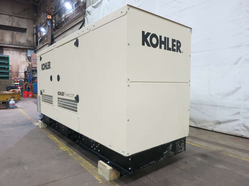 New Kohler KG150 Natural Gas / Propane Generator, 0 Hrs, EPA Certified