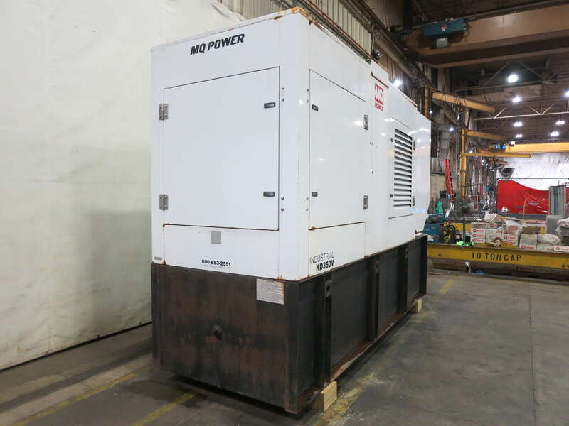 Used MQ Power KD350V  Diesel Generator, 192 Hrs