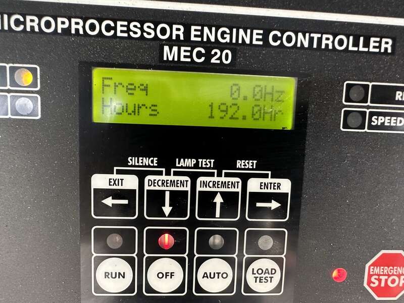 Used MQ Power KD350V  Diesel Generator, 192 Hrs