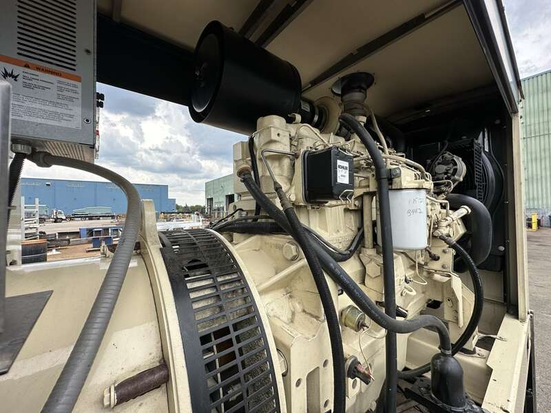 Used Kohler 135ROZJ John Deere 6081TF001 Diesel Generator, 368 Hrs