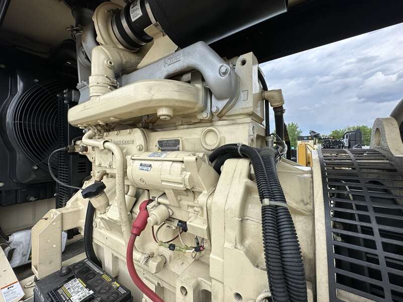 Used Kohler 135ROZJ John Deere 6081TF001 Diesel Generator, 368 Hrs