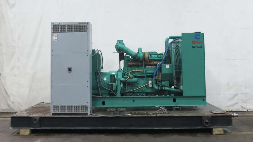 Used Cummins DFEB KTA19-G2 Diesel Generator, 421 Hrs
