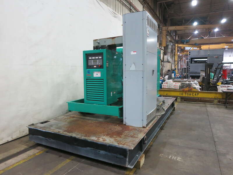 Used Cummins DFEB KTA19-G2 Diesel Generator, 421 Hrs