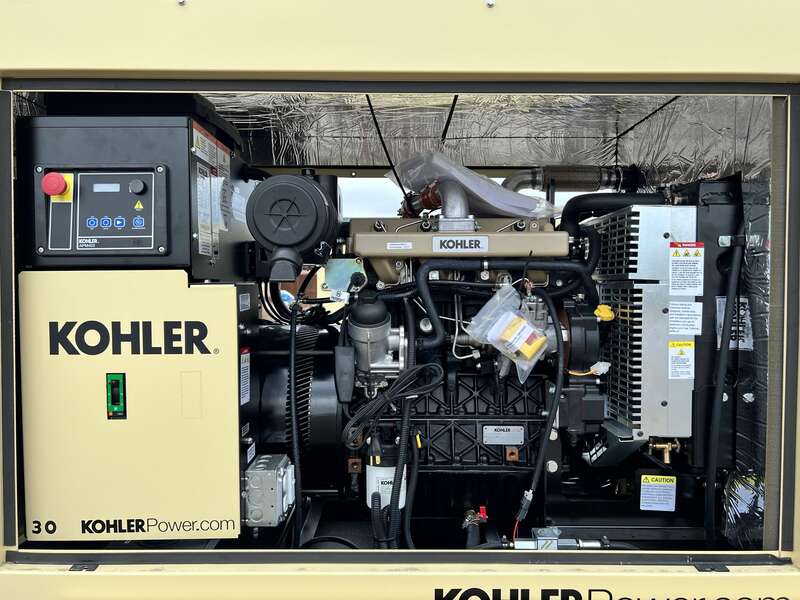 New Kohler 30REOZK Diesel Generator, 0 Hrs, EPA Tier 3