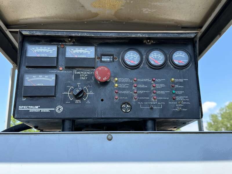 Used Detroit Diesel 400DSE Diesel Generator 447 Hrs