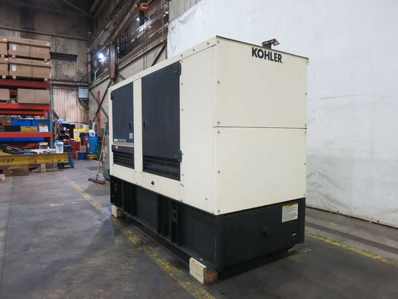 Used Kohler 100REOZJF Diesel Generator, 198 Hrs, EPA Tier 3 - Singe Phase
