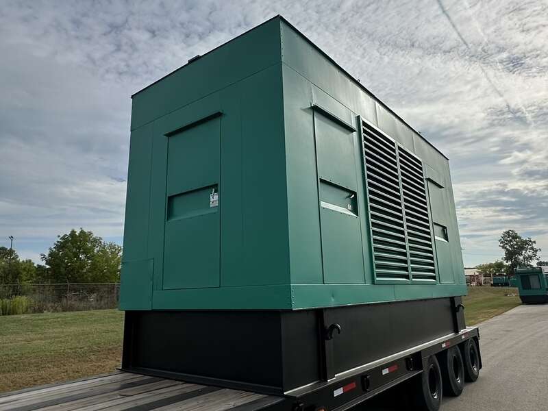 Used Cummins DFLC KTA50-G3 Diesel Generator, 723 Hrs