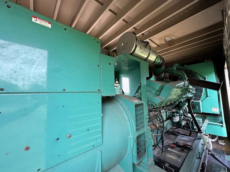 Used Cummins DFLC KTA50-G3 Diesel Generator, 723 Hrs