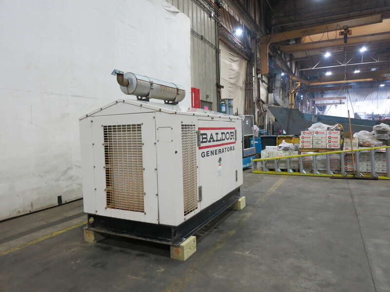 Used Baldor IGLC35-2GU Natural Gas / Propane Generator, 119 Hrs