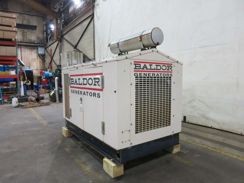 Used Baldor IGLC35-2GU Natural Gas / Propane Generator, 119 Hrs