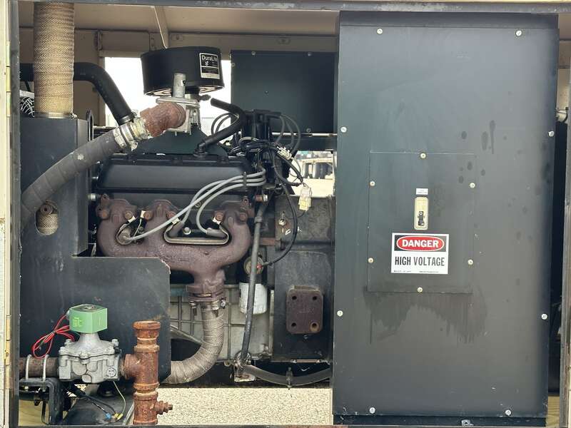 Used Baldor IGLC35-2GU Natural Gas / Propane Generator, 119 Hrs