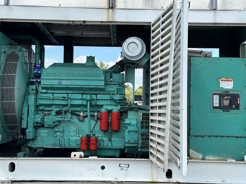 Used Cummins DFED KTA19-G4 Diesel Generator, 403 Hrs