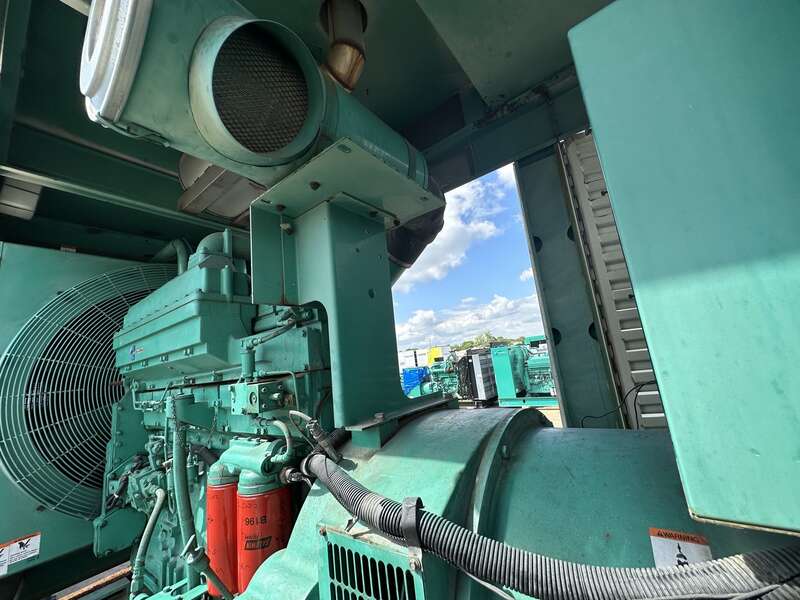 Used Cummins DFED KTA19-G4 Diesel Generator, 403 Hrs