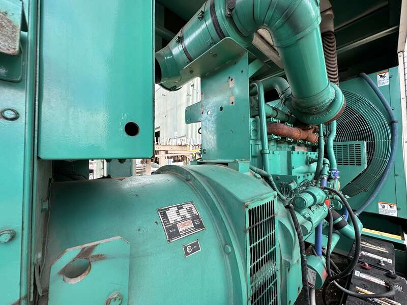 Used Cummins DFED KTA19-G4 Diesel Generator, 332 Hrs