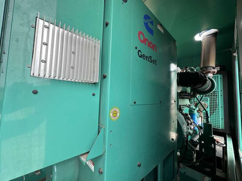 Used Cummins DFEK QSX15-G9 Diesel Generator, 47 Hrs