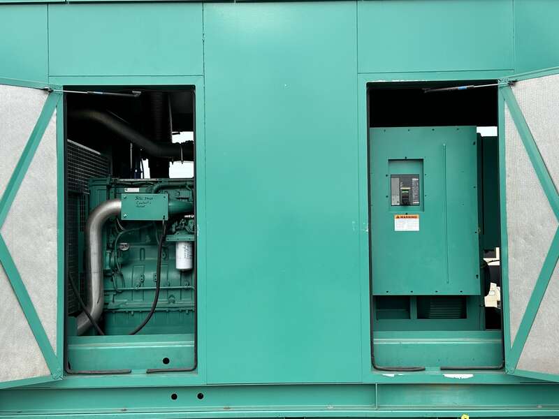 Used Cummins DFEK QSX15-G9 Diesel Generator, 47 Hrs