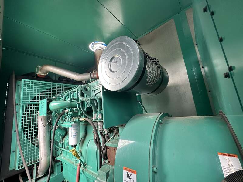 Used Cummins DFEK QSX15-G9 Diesel Generator, 47 Hrs
