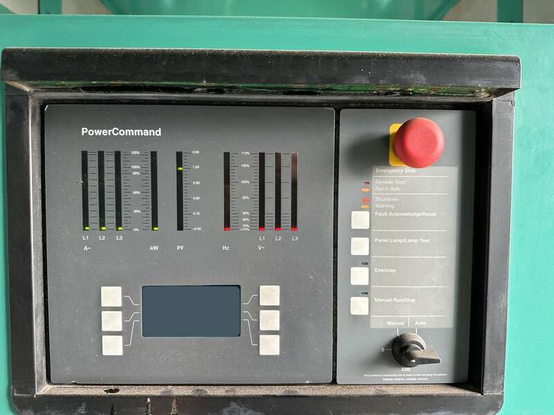 Used Cummins DFEK QSX15-G9 Diesel Generator, 47 Hrs