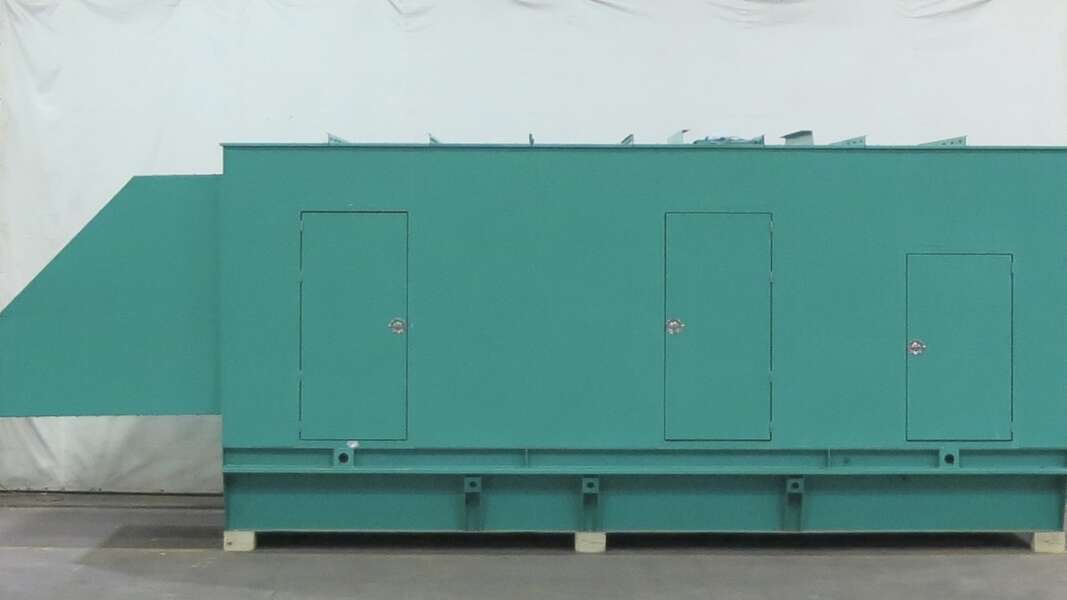 Used Cummins DFEK QSX15-G9 Diesel Generator, 53 Hrs