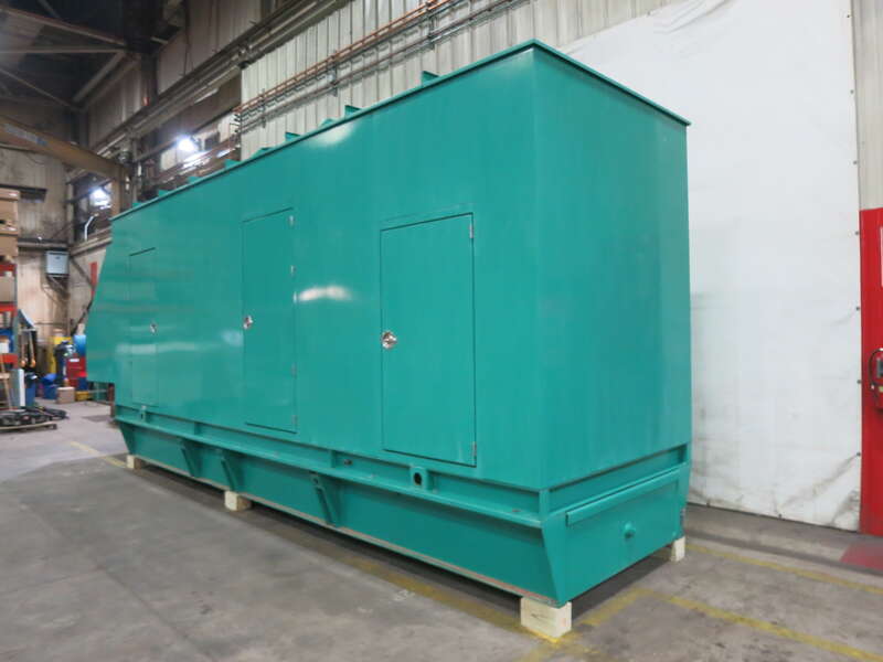Used Cummins DFEK QSX15-G9 Diesel Generator, 53 Hrs