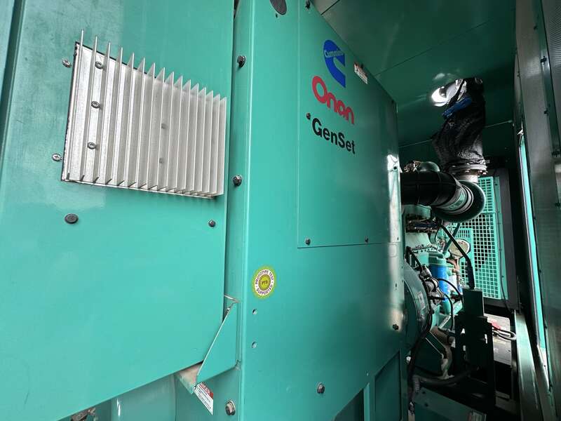 Used Cummins DFEK QSX15-G9 Diesel Generator, 53 Hrs