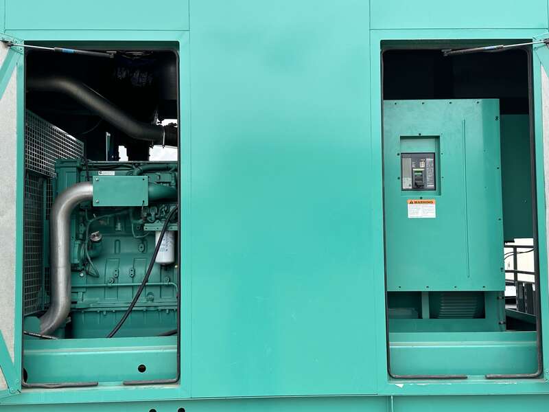 Used Cummins DFEK QSX15-G9 Diesel Generator, 53 Hrs