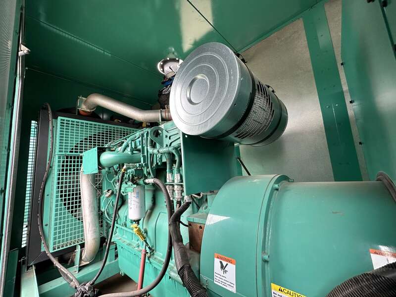 Used Cummins DFEK QSX15-G9 Diesel Generator, 53 Hrs