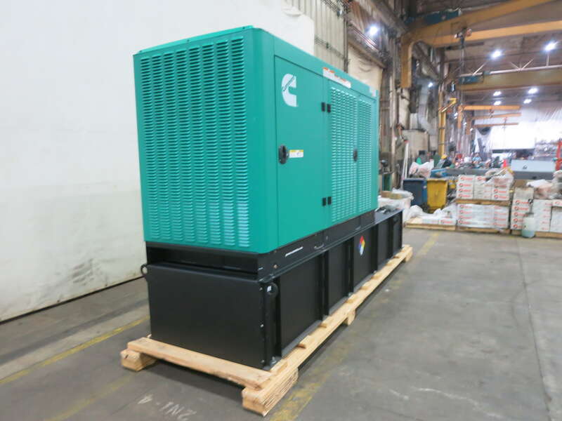 New Cummins C100D6C QSB5-G13 Diesel Generator, EPA Tier 3 - Single Phase