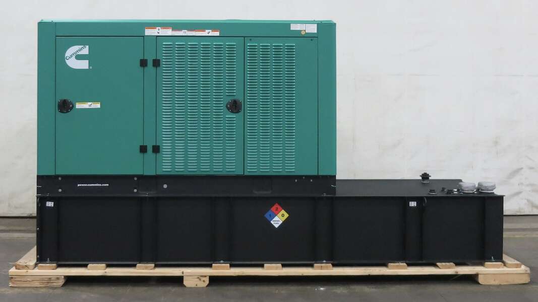 New Cummins C100D6C QSB5-G13 Diesel Generator, EPA Tier 3 - Single Phase