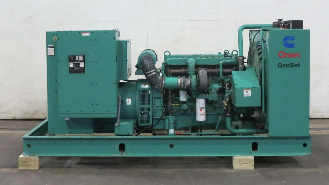 Used Cummins DFAA LTA10-G1 Diesel Generator, 417 Hrs