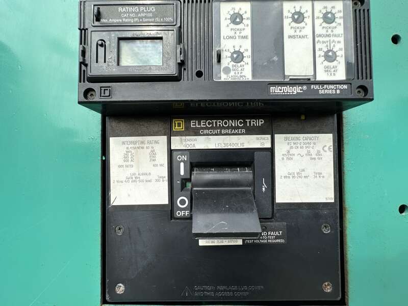 Used Cummins DFAA LTA10-G1 Diesel Generator, 417 Hrs