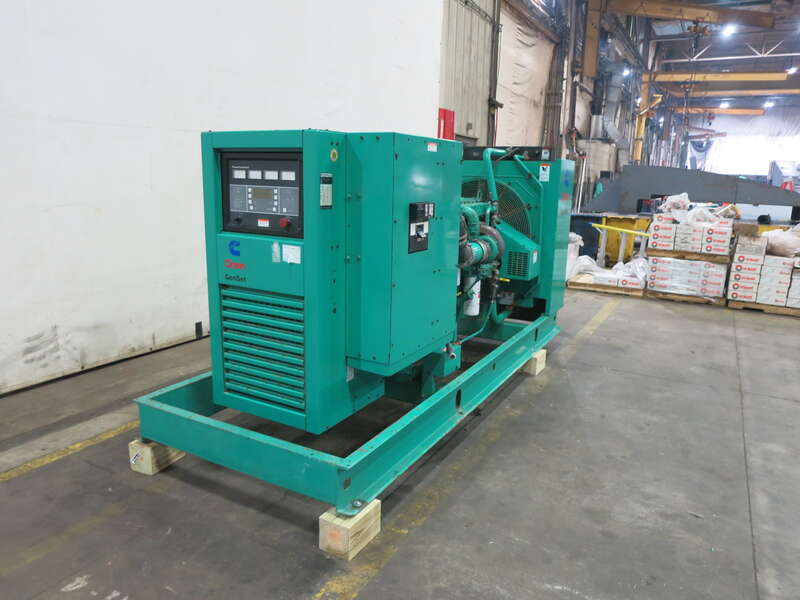 Used Cummins DFAA LTA10-G1 Diesel Generator, 417 Hrs