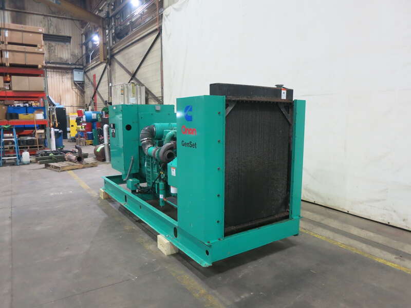 Used Cummins DFAA LTA10-G1 Diesel Generator, 417 Hrs