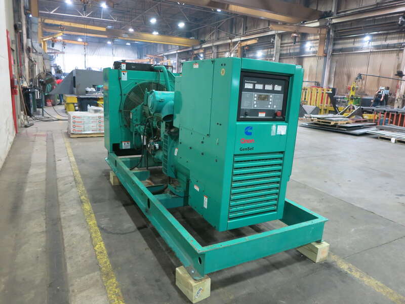 Used Cummins DFAA LTA10-G1 Diesel Generator, 417 Hrs