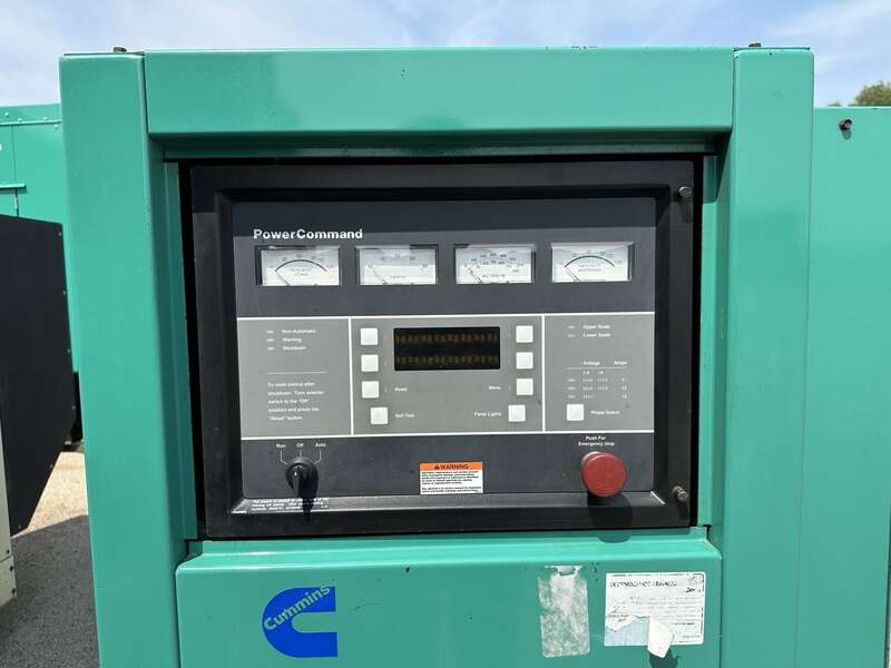 Used Cummins DFAA LTA10-G1 Diesel Generator, 417 Hrs