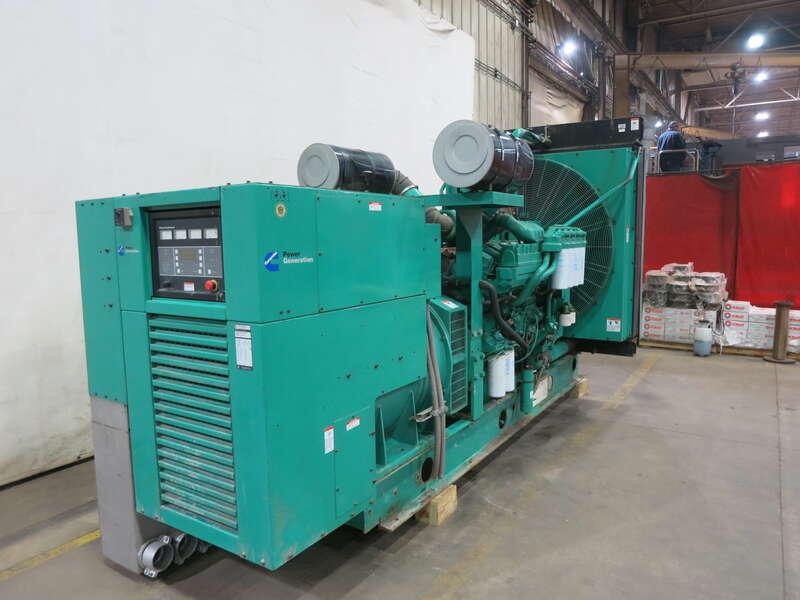 Used Cummins DFHA QST30-G1 Diesel Generator 93 Hrs