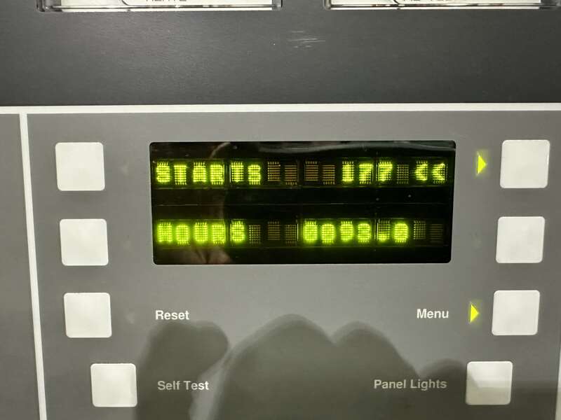 Used Cummins DFHA QST30-G1 Diesel Generator 93 Hrs