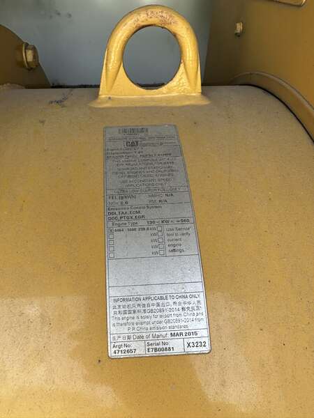 Used Caterpillar XQ200 C7.1 Rental Grade Diesel Generator, 8345 Hrs, EPA Tier 4i