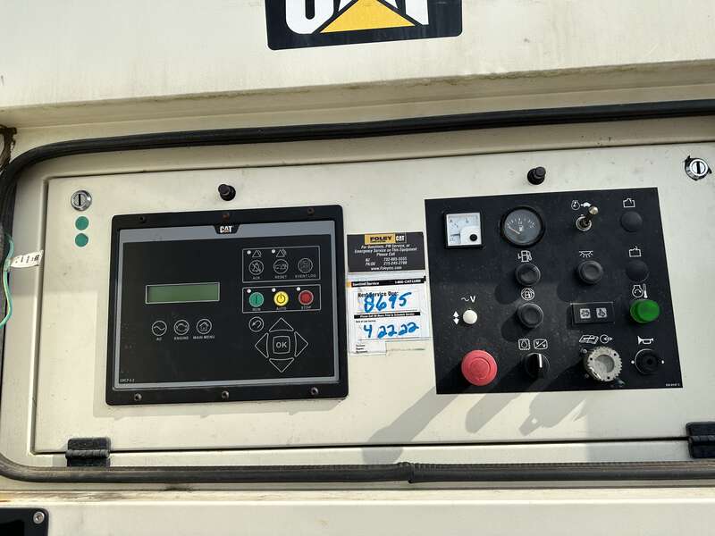 Used Caterpillar XQ200 C7.1 Rental Grade Diesel Generator, 8345 Hrs, EPA Tier 4i