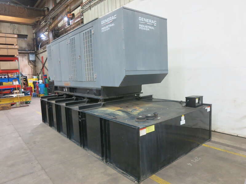 Used Generac SD0400 Diesel Generator, 391 Hrs, EPA Tier 3