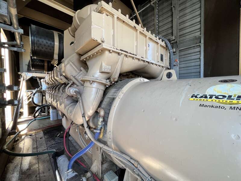 Used Katolight D1750FRX4 Diesel Generator, 327 Hrs