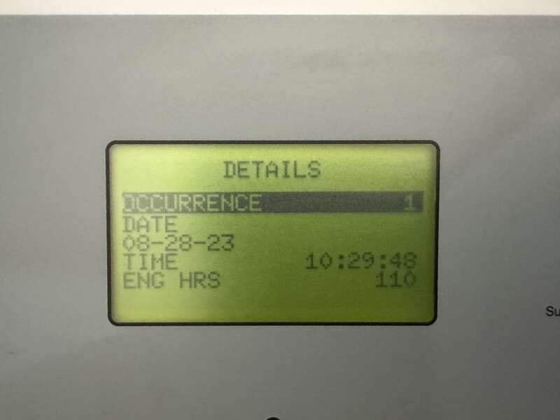 Used MTU DS180 John Deere 6068HFG85 Diesel Generator,  110 Hrs, EPA Tier 3